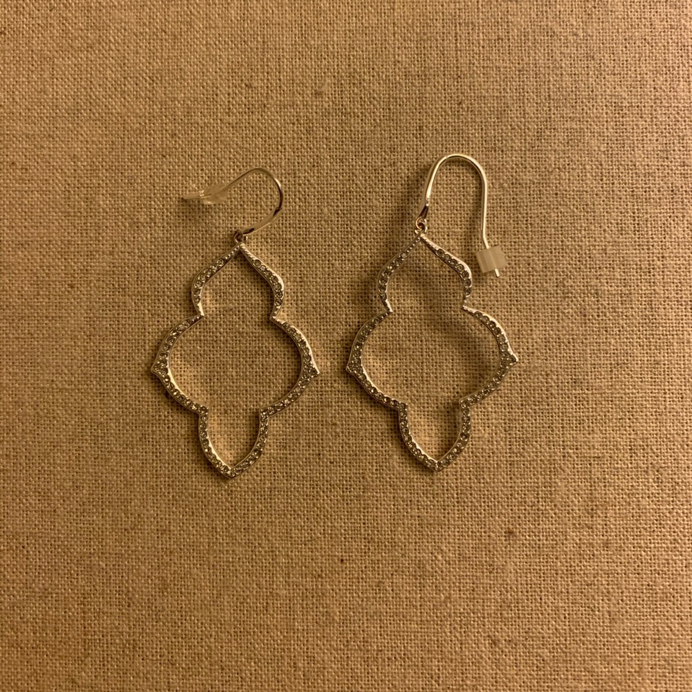 Stella & Dot pave earrings